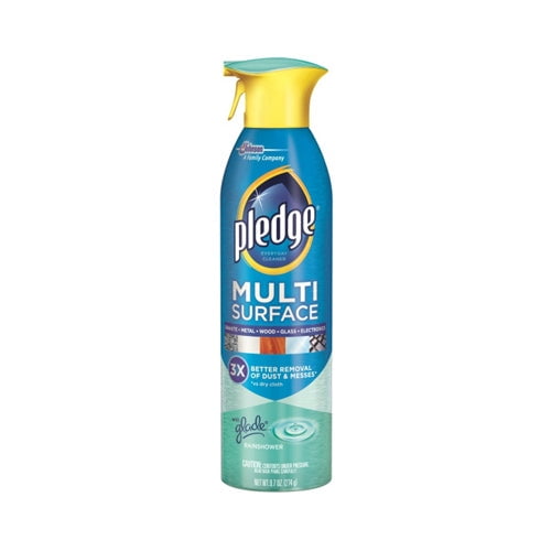 9.7 OZ MultiSurface Pledge Spray Rainshower Removes Dust & Leaves