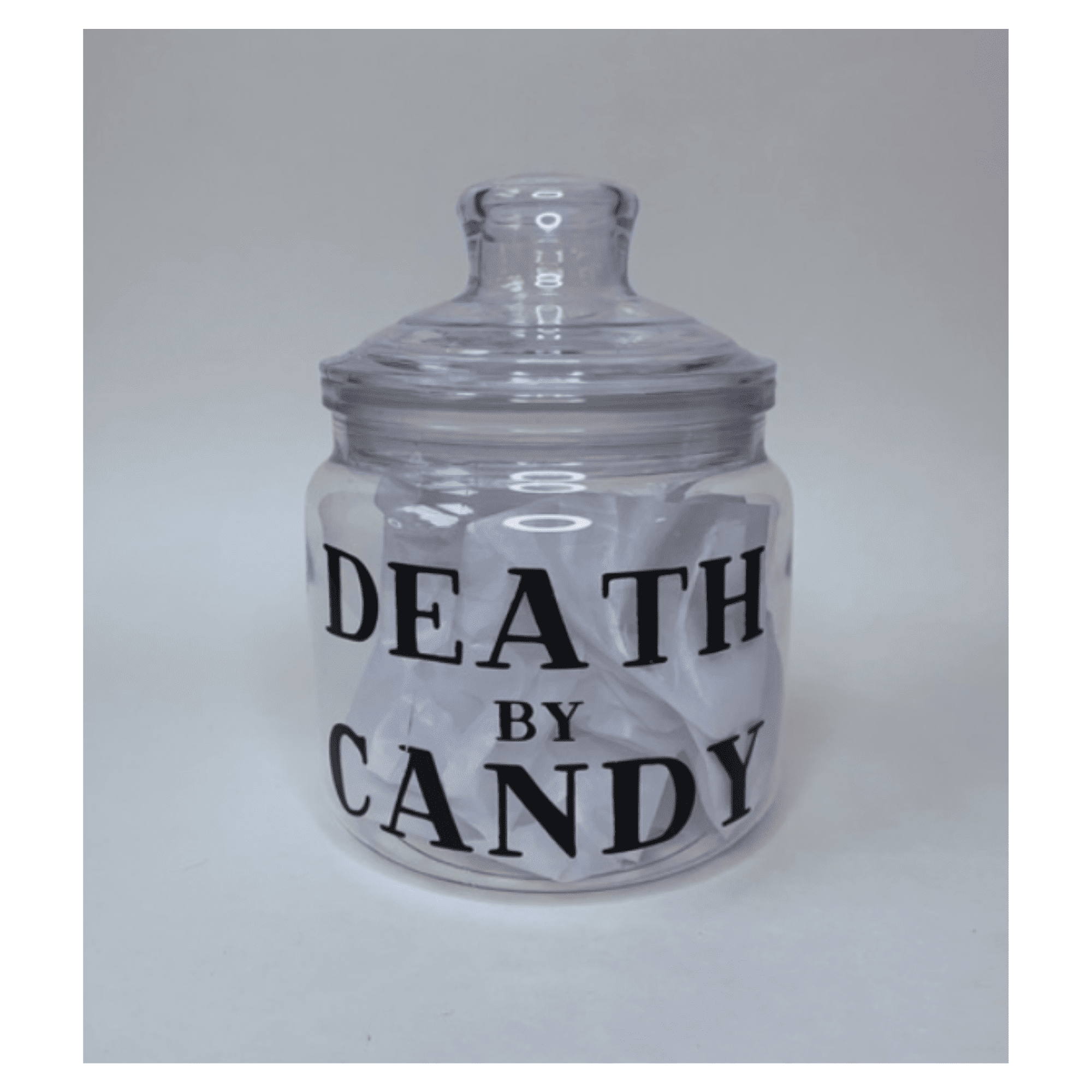 Vinkoe Cookie Jar, 51oz Acrylic Candy Jars with Lids, Apothecary Jars,  Clear Cookie Jars for Christmas, Halloween, Candy Buffet, Office Desk,  Party