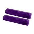 thumbnail image 2 of 2-Pack Faux Sheepskin Car Seat Belt Pads - Soft Shoulder Strap Covers for Cars, Bags & More(Purple), 2 of 7