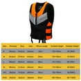 thumbnail image 2 of Adult Universal Life Vest,Drifting Snorkeling Buoyancy Suit For Adults, Great for Boating,Fishing,Tubing,&Other Water(Orange L), 2 of 17