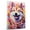 Akita, variant on Akita Arts Canvas Bathroom Decor Wall Art Poster Canvas 20x16 inch, 30x20 inch, Hand Painted Dog Painting Large Pictures with Framed for Decoration