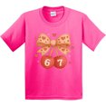 thumbnail image 3 of Inktastic 67th Anniversary Heart Bow and Cherries Youth T-Shirt, 3 of 5