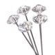 thumbnail image 1 of Broche de cabeza grande fijo con flor decorativa de boda de acrílico, alfiler de diamante de cristal transparente, 1 of 5