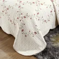 3pc cotton Bedspread on the bed French pastoral style bed cover summer