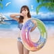 thumbnail image 5 of Flotadores de natación con brillo inflable para primera portátil, entrenamiento , piscina, para el cuello, playa flotante,, 5 of 9