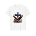 thumbnail image 4 of 250th Anniversary USA Shirts Womens 250 Years American Bald Eagle USA 250th Anniversary T-Shirt, 4 of 4