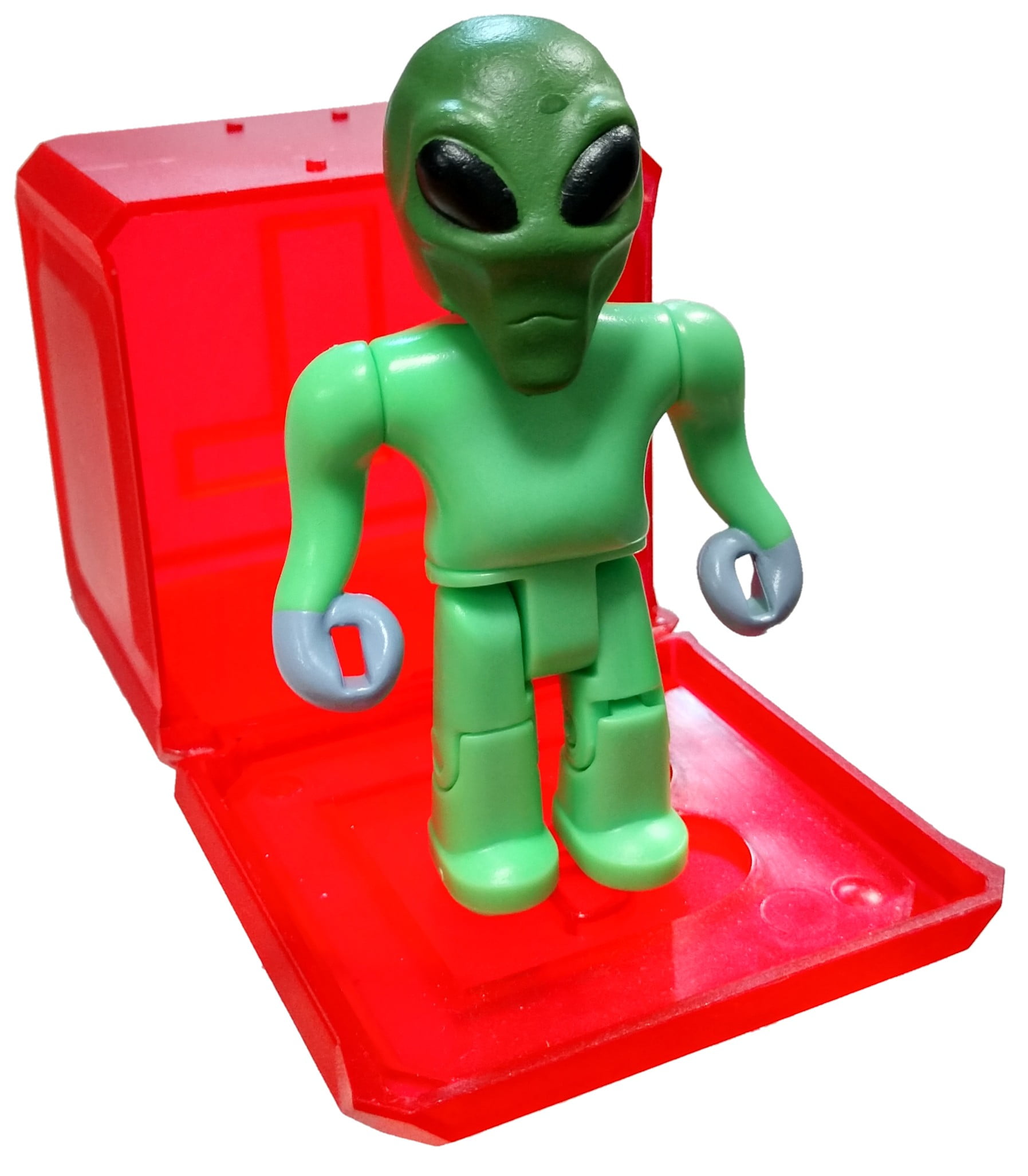 Roblox Celebrity Collection Series 5 Pinewood Alien Mini Figure With Red Cube And Online Code No Packaging Walmart Com Walmart Com - roblox alien games