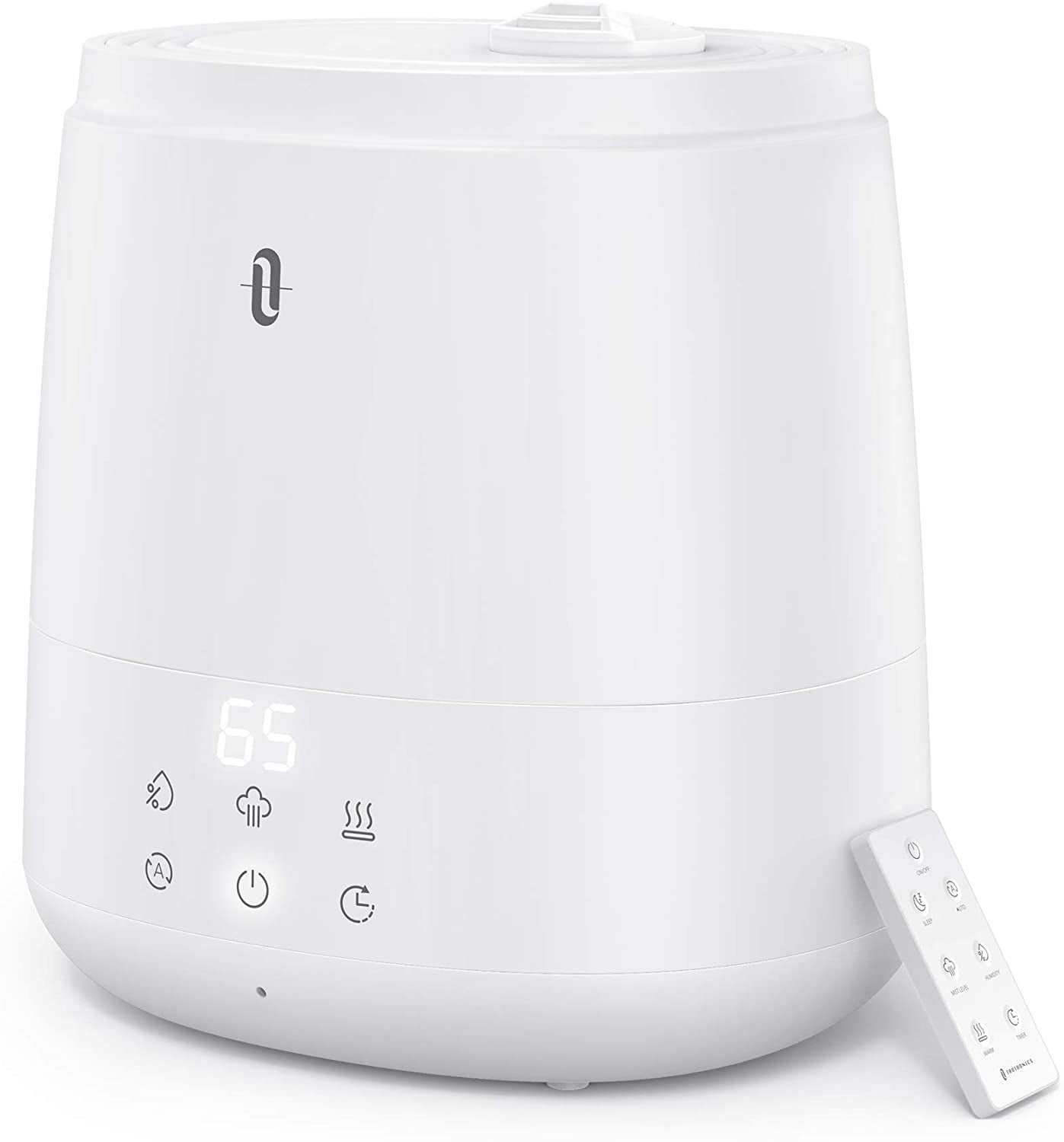 TaoTronics Top Fill Humidifiers for Bedroom Large Room (6L), Warm and Cool Mist Ultrasonic Air