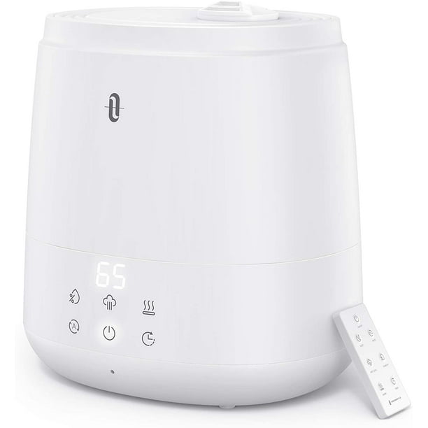 TaoTronics Top Fill Humidifiers for Bedroom Large Room (6L), Warm and