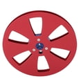 thumbnail image 1 of 7 Inch Empty Tape Reel, Aluminum Alloy Universal Open Reel Sound Tape Disc for   Studer Machine Parts, Repair Recorder or Replace for Premium Sound Quality, 1 of 7