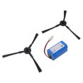 thumbnail image 1 of Accesorio De Repuesto Para Aspiradora, Evita El Sobrecalentamiento Grafito Protección Segura 14.8V 2800MAH Limpiador De Robot A Prueba De Polen Cepillo Lateral Para El Hogar, 1 of 8