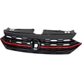 thumbnail image 3 of Grille Assembly for JETTA 19-21 GRILLE, Gloss Black, GLI Model, 3 of 8