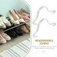 thumbnail image 4 of Miangastore 10pcs Shoe Display Racks Sandal Shoes Support Stands Acrylic Shoe Support Holder, 4 of 8