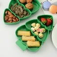 thumbnail image 6 of JoyMoreHome Christmas 3 Compartments Platter, Durable Christmas Tree Shape Serving Tray, for Snack, Charcuterie, Dessert, Appetizer, Nuts, 6 of 6