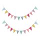 thumbnail image 1 of 2 Pcs Pennant Garland Banner Outdoor Decoration For Wedding Party Christmas Birthday Party, 1 of 5