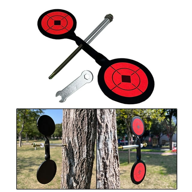 de de objetivo de portátil, montaje en árbol, rotación de 360 degree, objetivo de jardín para práctica de entrenamiento Soledad Placas de tiro