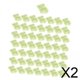 thumbnail image 1 of Juego De 2 X 50 Adornos Micropaisajes, Bonitos Para Decorar Plantas En Macetas, Luz Navideña Amarilla, 1 of 8