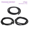 thumbnail image 5 of Uxcell 1/4" x 10ft, 3/8" x 10ft, 1/2" x 10ft Assorted Wire Loom Split Tubing, Cord Protectors from Pet Flexible Conduit Cable, 5 of 6