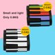 thumbnail image 5 of Bewildely Adultos Niños 49 Teclas Piano Electrónico Niños Silicona Flexible Roll up Teclado Teclado Juguete Educativo Regalo Videojuegos portátiles Blanco Bewildely FN012314-01B, 5 of 6