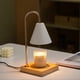thumbnail image 1 of Aromatherapy Wax Melting Lamp Knob Switch Bedroom Bedside Wooden Night Light Smoke-free Fragrance Atmosphere Table Lamp, 1 of 5
