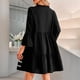 thumbnail image 3 of Vestido Casual ANGGREK con cuello en V y volantes Para mujer con Dobladillo de Línea A, 3 of 6