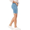 thumbnail image 2 of Levi Strauss Signature Women's Mid Rise Bermuda Shorts, 2 of 3
