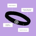 thumbnail image 3 of Gimme Beauty Seamless Hair Ties for Long Hair, Ponytail Holder, Black, 10 Count, 3 of 4