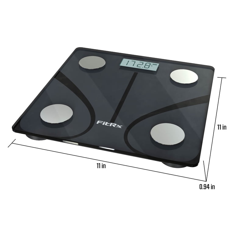 FitRx Smart Scale, Bluetooth Digital Scale for Body Weight, BMI