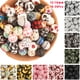 thumbnail image 2 of Lote de 10 o 20 cuentas de silicona redondas impresas de 15 mm y 12 mm con estampado de leopardo para hacer joyas, accesorios de joyería DIY, 2 of 5