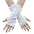 thumbnail image 1 of Guantes góticos Yuyangstore sin dedos para adultos Steampunk, 1 of 7