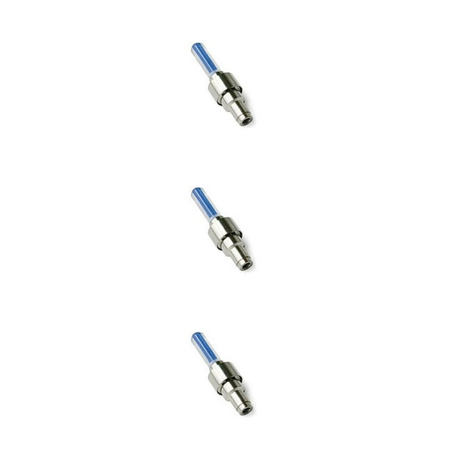 Maytalsory LED Wheel Line Light Elements Plastic Bicycle Flash Lamps Outdoor Riding Waterproof Bike Decoration Parts Supplies Blue Shell Blue light 3Set