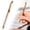 E, variant on 1-Pack Retractable Ballpoint Pen, 1.0mm Medium Point with Soft Grip, Black Ink Click Pen with Gold Accents for Office and Professional Use, 14.7cm (White)