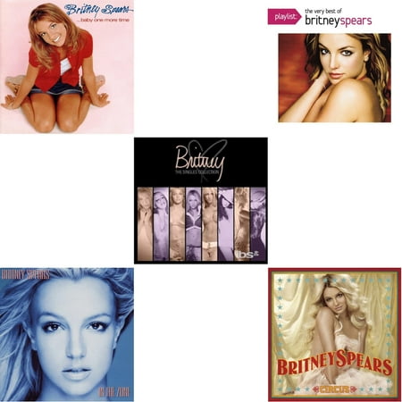 Baby One More Time & In The Zone & Singles Collection & Playlist: Very Best Of Britney Spears & Circus [CD Bundle]