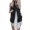 Black, variant on IROINNID Cardigan for Women Open Front Sleeveless Stretchy Jacket Vest With Zipper with Pocket,Burgundy
