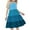 Blue B, variant on Teen Summer Dresses, Girls Summer Dress, Summer Girl's Sleeveless Boho Style Casual Color Matching Tiered Slip Dresses for 4-14Y