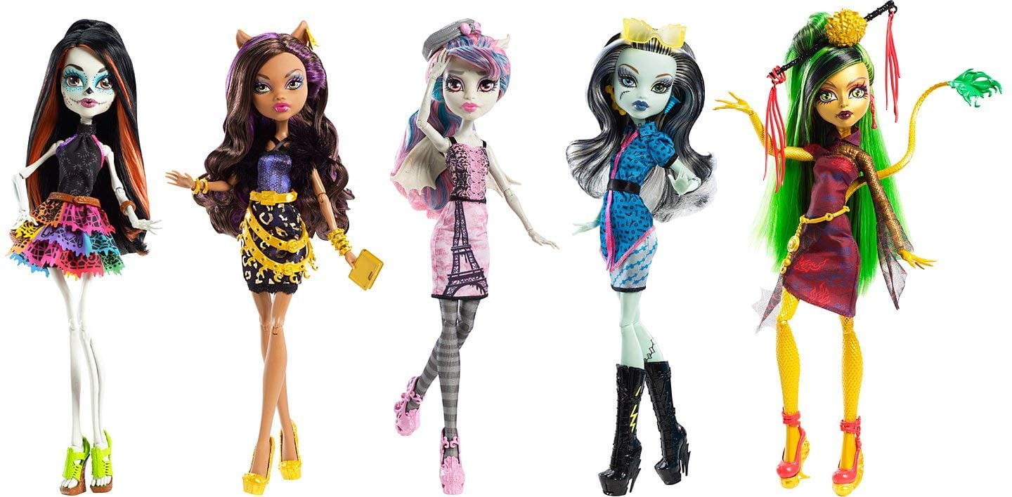 monster high dolls skelita