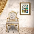 thumbnail image 3 of PI Galerie 19x24 Gold Ornate Wood Framed with Double Matting Museum Art Print Titled - Shadow Pebbles II, 3 of 4