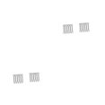 thumbnail image 4 of Youkk Hair Finishing Fixer Comb Hairs Tying Fixator Fixing Combs Hairdressing Tool Type 2 2Set, 4 of 6