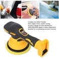 thumbnail image 3 of Auto Buffer Polisher, Versatile Usage Cordless Car Polisher 6 Inch 2500-5000 RPM 6 Gears  for Paint Wax Removing, 3 of 7