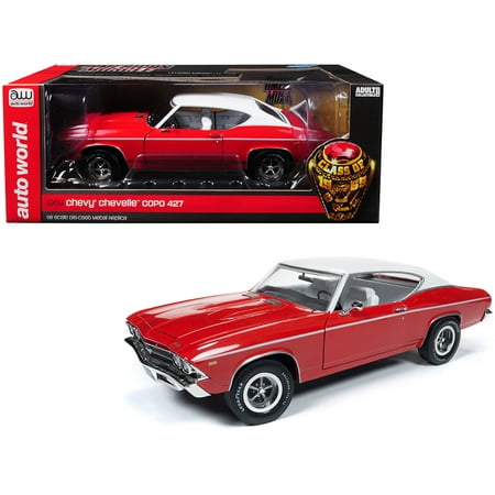 1969 Chevrolet Chevelle - 1969 Chevrolet Chevelle COPO Red w/Matt White Top