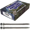 thumbnail image 1 of Tornillo Jake Sales #10 x 2-3/4 pulgadas para madera compuesto de color gris con cabezal de transmisión Torx/Star, con revestimiento exterior, compatible con madera ACQ, tornillos de 5 libras ~ 350, 1 of 5