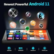Newest 160GB MP3 Player with Bluetooth and WiFi,Android 11 OS MP3 & MP4 Players with 5 Touchscreen and Speaker, 3GB RAM & 32GB ROM,2500mAh Music Player with Spotify, Audible,Amazon Music,Play Store