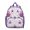 Purple-17, variant on Geometric Ink Style Student Backpack – Abstract Boho Bohemian Design with Vintage Tribal and Rustic Folk Elements, Artistic School Bag