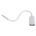 thumbnail image 3 of Cable adaptador/convertidor de audio (2 unidades USB hembra a conector jack auxiliar de 3,5 mm macho), 3 of 6