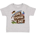 thumbnail image 3 of Inktastic Gone Fishing with My Dad Boys or Girls Baby T-Shirt, 3 of 5