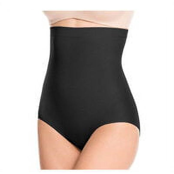 Women Panties High Waist Seamless Briefs Abdomen Shaper Panty Hip Control Shaper Panty, Black, 3XL
