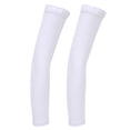 thumbnail image 1 of Mangas de brazo elásticas de fibra de poliuretano con protector solar de verano al aire libre para ciclismo en bicicleta WhiteCycling Oversleeve S, 1 of 12