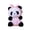 Pink, variant on Adorable Panda Plushie in Floral Dress, Soft Bear Stuffed Animal for Home Ornament and Play, Charming Wildlife Character Doll Birthday Gift 8.7-inch Light pink