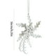 thumbnail image 2 of Decoraciones navideñas, adornos navideños, regalos navideños Decoraciones navideñas Ciervos navideños Copos de nieve Adornos para árboles de Navidad Colgantes Decoración de escena avanzada un colgante, 2 of 6