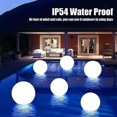 thumbnail image 3 of LED Spa Light, 2PC 40cm Floating Pool Light LED Waterproof IP67 Floating Lamp Sphere Floating Pool Light with Remote Control for Outdoor Party Garden, 3 of 5